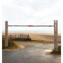 Photo : Portique pivotant parking Acier/Bois 5 m - Non