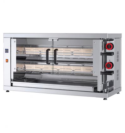 Rôtissoire professionnelle à gaz