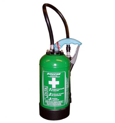 Douche d'urgence portative 6 Litres