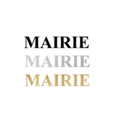 Lettres découpées de façade - Mairie 2