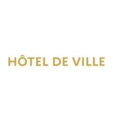 Lettres découpées - Hôtel de ville