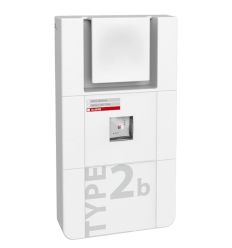 Alarme type 2b Satellite (SA) avec diffuseur lumineux rouge
