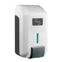 Photo : Distributeur de savon mural JVD Cleanline Blanc - Vrac - Liquide