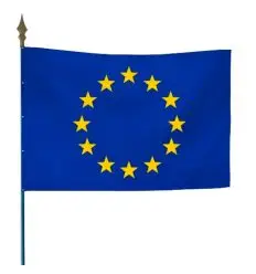 Drapeau européen officiel pour bâtiment public