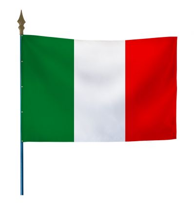 Drapeau et pavillon Italien