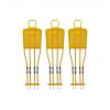 Mannequin coup franc lot de 3 jaune