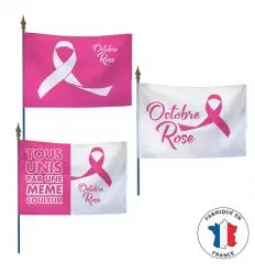 Drapeau Octobre Rose