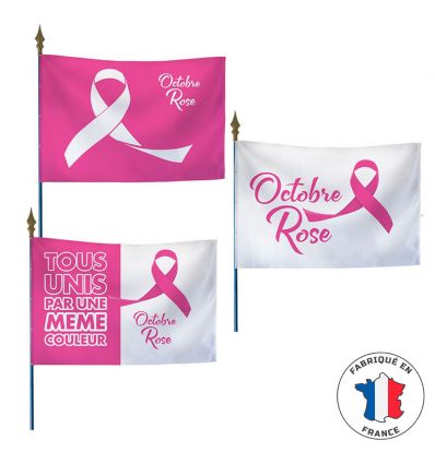 Drapeau Octobre Rose