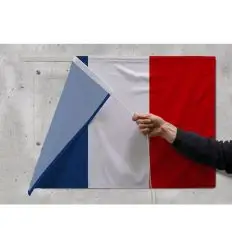 Tissu d'inauguration pour plaque