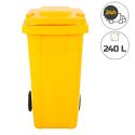 Photo : Conteneur Poubelle Jaune 240 Litres