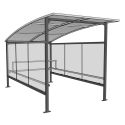 Photo : Abri Caddie Toit Concave Acier - Sans - Sans - Non