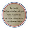 médaille de la ville personnalisable