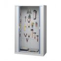Photo : Armoire perforée