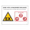 Panneau attention zone ATEX