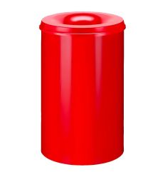 Poubelle anti feu avec couvercle 110 L