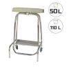 Poubelle pince sac Inox