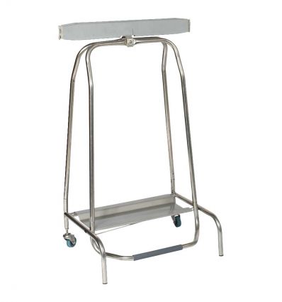 Poubelle pince sac Inox 110 iltres