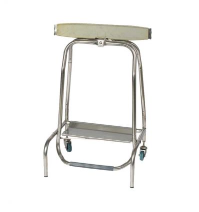 Poubelle pince sac Inox 50 iltres