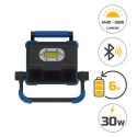 Photo : Projecteur de chantier rechargeable LED
