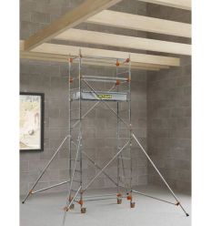 Echafaudage aluminium roulant