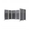 Cache conteneur en acier - Gris Procity