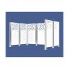 Cache conteneur en acier - Blanc