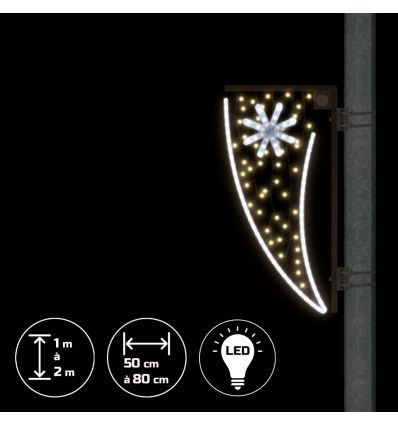 Décor lumineux pour candélabre 1