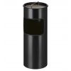 Poubelle cendrier extérieur 30 litres - Noir