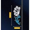 Cristal étoilé - Décor lumineux pour candélabre 2