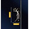 Cristal étoilé - Décor lumineux pour candélabre 3