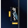 Cristal étoilé - Décor lumineux pour candélabre 4