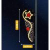 Cristal étoilé - Décor lumineux pour candélabre 5