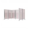 Cache conteneur en acier - Gris clair