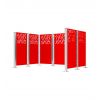 Cache conteneur en acier - Rouge clair