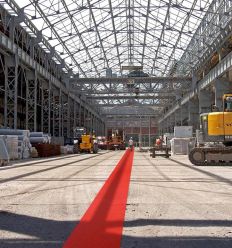 Tapis de Chantier Eco rouge