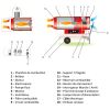 Schéma Chauffage d'atelier fioul combustion indirecte