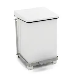 Poubelle à pédale industrielle 27 litres - Acier