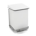 Photo : Poubelle HACCP acier ou inox Acier - 27 L