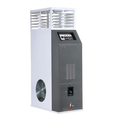 générateur d'air chaud fioul intérieur vertical combustion indirecte