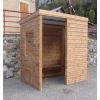 Abribus en Bois Avec Retour Avant
