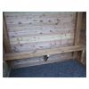 Banc en Bois pour Abri Bus en Bois