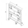 Plan dessin scène podium 
