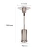 parasol-chauffant-gaz-professionnel-brillant-dimensions