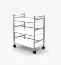 Chariot à livre 3 tablettes