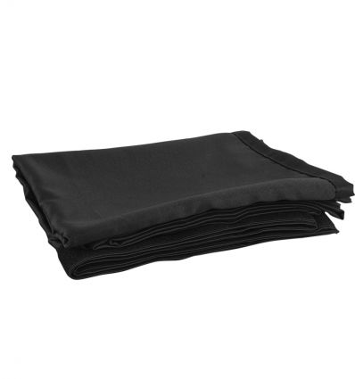 Rideau Pipe and Drape MGS Couleur Noire Léger 