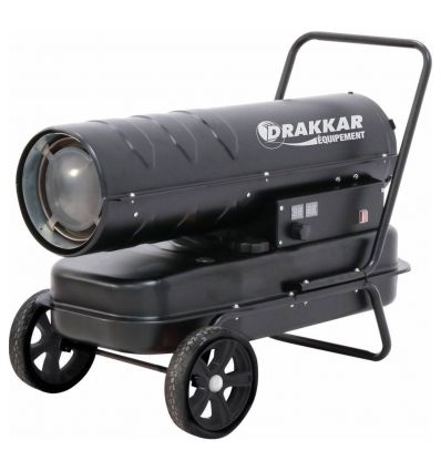 Canon à air chaud au fioul combustion directe - Modèle 1