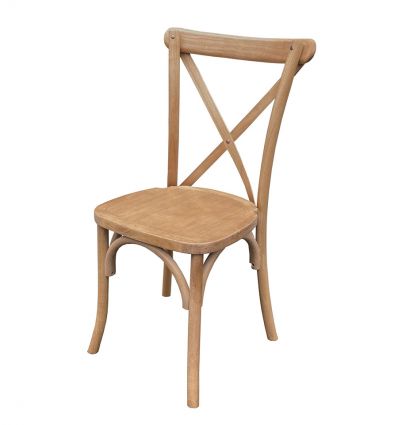 Chaise de reception crossback