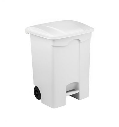 Poubelle haccp 70 litres - Couvercle blanc
