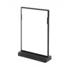 Porte menu de table noir format A5 ou A6