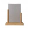 Porte menu de table bois Format A4